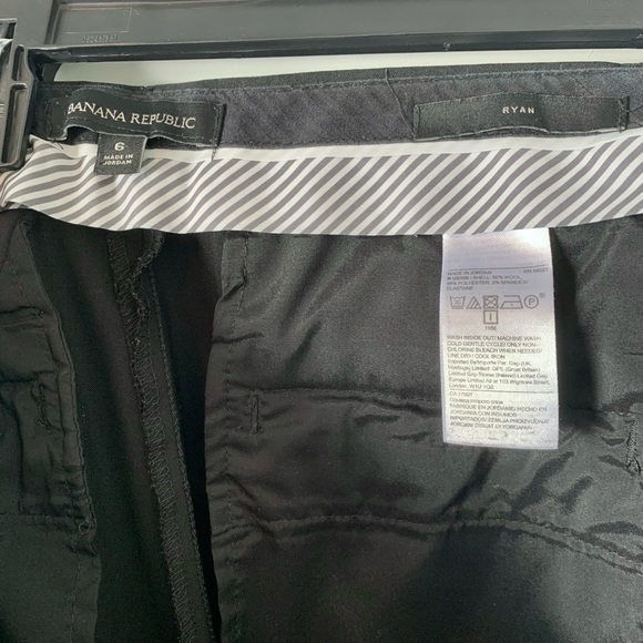 Banana Republic “Ryan” Slacks in Black - Picture 5 of 5